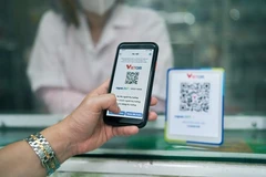 En los últimos 9 meses, en el mercado nacional, los pagos mediante código QR han aumentado drásticamente un 150 %. (Fuente: VNA)