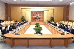 Panorama de la reunión. (Fuente: VNA)