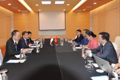Panorama de la reunión. (Fuente: VNA)
