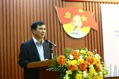 Bui The Duy viceministro de Ciencia y Tecnología de Vietnam habla en el evento. (Fuente: Vietq.vn)