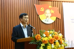 Bui The Duy viceministro de Ciencia y Tecnología de Vietnam habla en el evento. (Fuente: Vietq.vn)