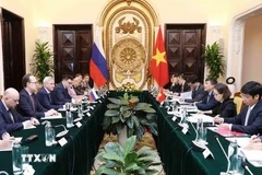 El 13º diálogo estratégico Vietnam-Rusia sobre diplomacia, defensa y seguridad tuvo lugar en Hanoi en marzo de 2024. (Fuente: VNA)