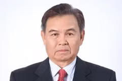 Xaysomphone Phomvihane, miembro del Buró Político del Comité Central del Partido Popular Revolucionario y presidente de la Asamblea Nacional de Laos. (Fuente: VNA)