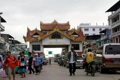 Región Myawaddy está en el estado de Karren en el sureste de Myanmar. (Fuente: AP)