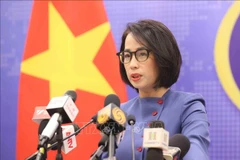 Pham Thu Hang, portavoz de la Cancillería. (Fuente: VNA)