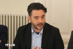Francesco Maringiò, jefe del Departamento de Relaciones Exteriores del Partido Comunista Italiano. (Fuente: VNA)