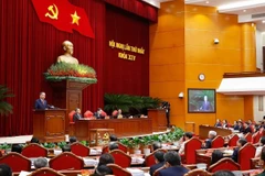 El secretario general del Partido Comunista de Vietnam, To Lam, en el primer pleno del Comité Central del Partido Comunista de Vietnam del XIV mandato. (Fuente: VNA)