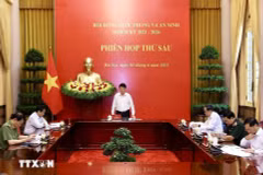 Panorama de la reunión. (Fuente: VNA)