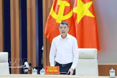 El primer ministro de Vietnam, Le Minh Hung, en el evento. (Fuente: VNA) 