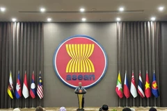 El presidente de Timor Leste, José Ramos Horta, habla en la Secretaría de la ASEAN.