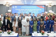 En el evento. (Fuente: nhandan.vn)