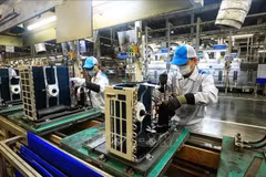 Industrias de procesamiento y manufactura son pilares fundamentales del crecimiento industrial. (Foto: VNA)