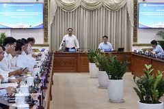 Panorama de la reunión. (Fuente: VNA)