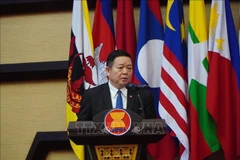 El secretario general de la Asociación de Naciones del Sudeste Asiático (ASEAN), Kao Kim Hourn. (Fuente: VNA)