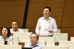 El ministro de Industria y Comercio, Nguyen Hong Dien, habla en el evento. (Fuente: VNA)