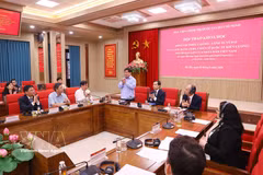 Panorama de la reunión. (Fuente: VNA)