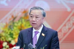 El secretario general del Partido Comunista de Vietnam (PCV), To Lam. (Fuente: VNA)