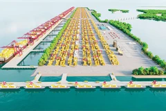 La planificación del área portuaria de Can Gio para 2030 incluye de 2 a 4 muelles, que cubrirán una demanda de mercancías de entre 28,8 y 57,6 millones de toneladas. (Foto: VNA)