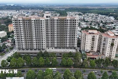 Los proyectos de vivienda social A6 y A7 acaban de finalizar en el barrio de Tran Bien, provincia de Dong Nai. (Foto: VNA)