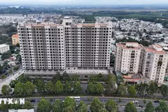 Los proyectos de vivienda social A6 y A7 acaban de finalizar en el barrio de Tran Bien, provincia de Dong Nai. (Foto: VNA)