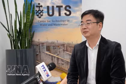 El profesor Nghiem Duc Long, director del Centro de Medio Ambiente y Agua de la Universidad Tecnológica de Sídney (UTS) y presidente de la Asociación de Intelectuales y Expertos Vietnamitas en Australia (VASEA). (Foto: VNA)