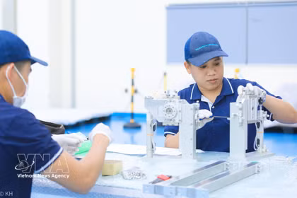 La producción de chip en Vietnam (Fuente: VNA)