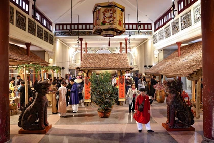 En el Centro de Cultura y Artes, número 22 de la calle Hang Buom. (Fuente: VNA)