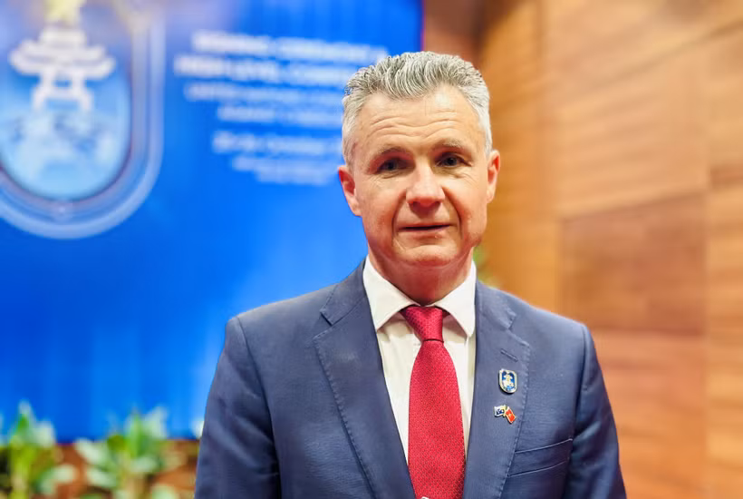 El ministro adjunto de Relaciones Exteriores y Comercio de Australia, Matt Thistlethwaite (Foto: VNA)
