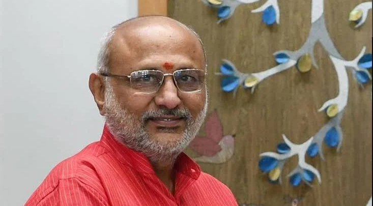 Chandrapuram Ponnusami Radhakrishnan, presidente del Rajya Sabha o Consejo de los Estados y vicepresidente de la República de la India (Foto: Hindustan Times)