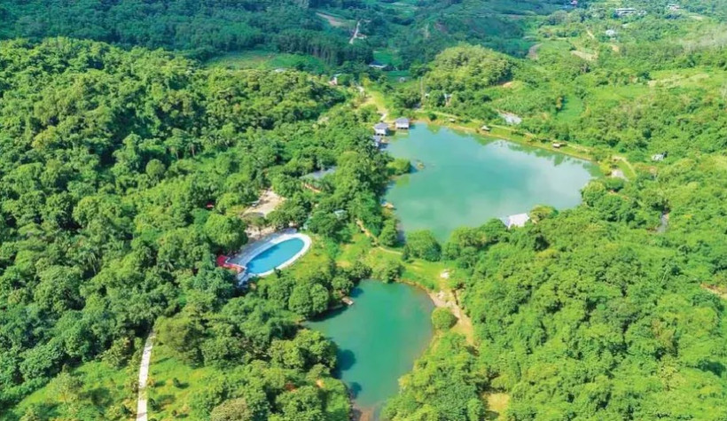 Ba Vi es uno de los destinos verdes de la capital vietnamita (Foto: https://baodautu.vn/)