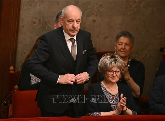 El presidente de Hungría, Sulyok Tamas (Foto: AFP/VNA)