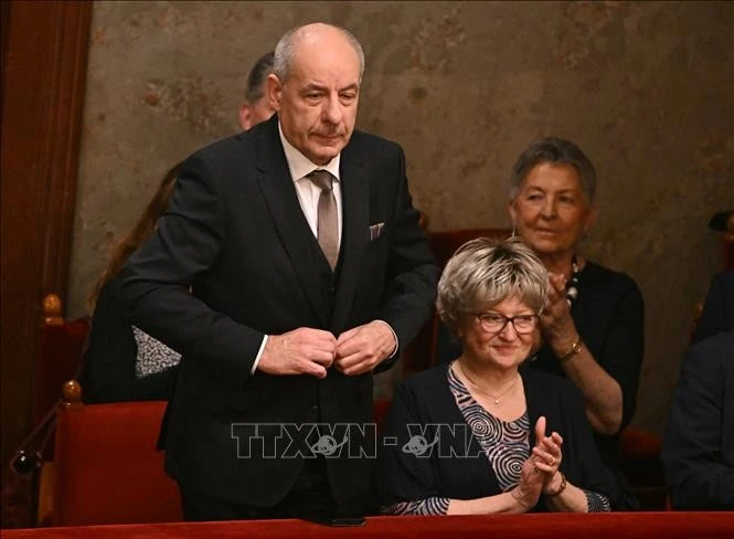 El presidente de Hungría, Sulyok Tamas (Foto: AFP/VNA)