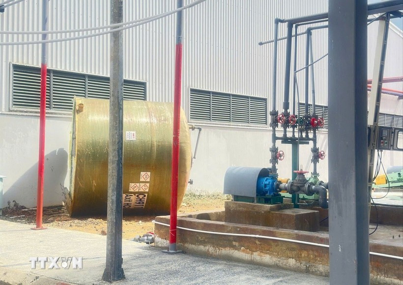 Escena del accidente (Foto: VNA)