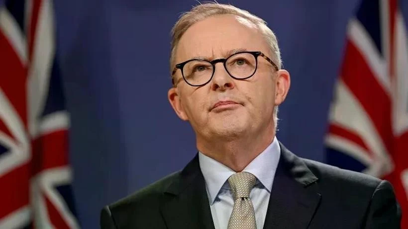 El primer ministro de Australia, Anthony Albanese (Foto: wjtv.com)