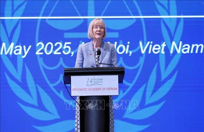 La embajadora de Australia en Vietnam, Gillian Bird (Foto: VNA)