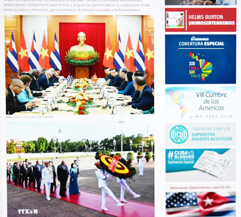 Un artículo publicado por el periódico Granma (Foto: captura de pantalla)