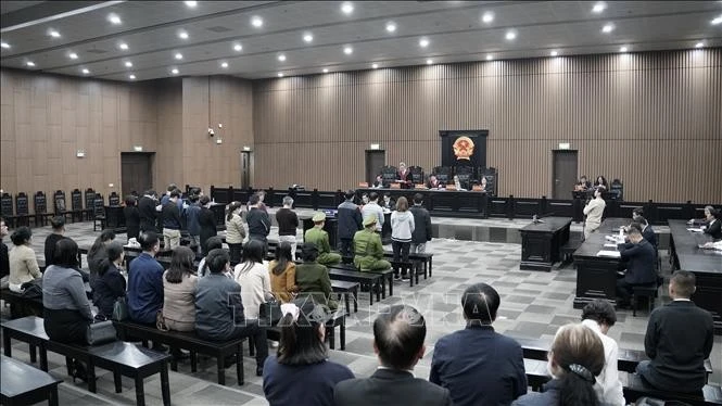 Panorama del juicio, el 27 de diciembre de 2024 (Foto de archivo: VNA)