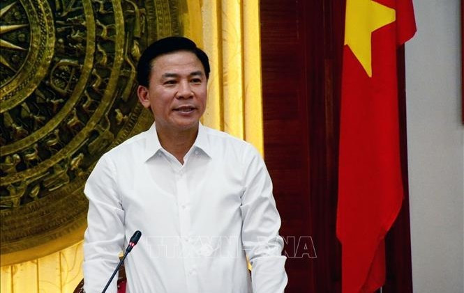 Do Trong Hung, subjefe de la Comisión de Organización del Comité Central del PCV y exsecretario del Comité del PCV de Thanh Hoa (Foto: VNA)