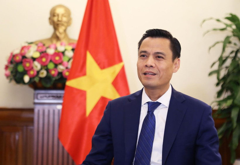 El viceministro vietnamita de Relaciones Exteriores Dang Hoang Giang (Foto: Cancillería de Vietnam)