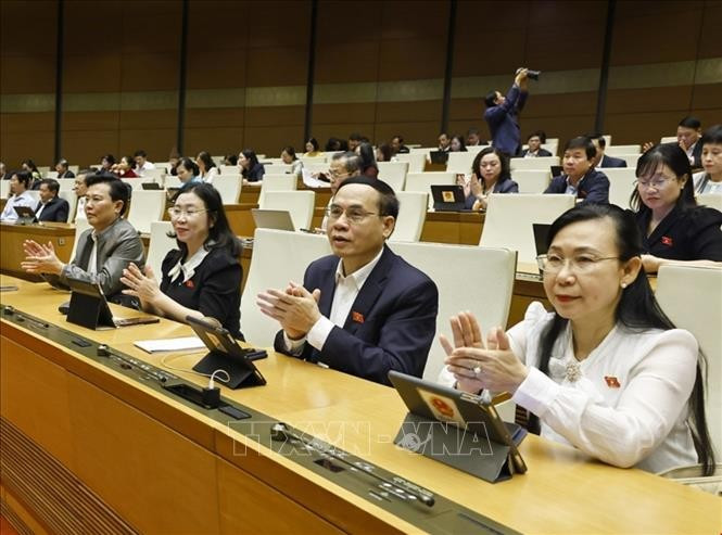 Diputados participantes en la cita (Foto: VNA)