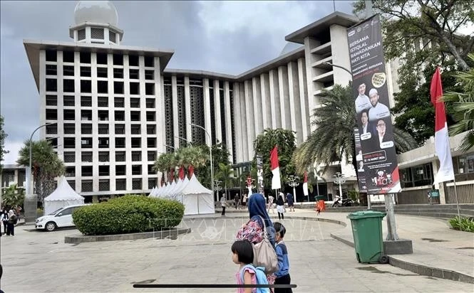 La Mezquita Istiqlal en Yakarta, la más grande del Sudeste Asiático (Foto: VNA)