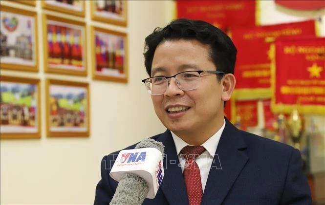 Daosavanh Kheuamixay, subdirector de la Academia Nacional de Política y Administración Pública de Laos (Foto: VNA)