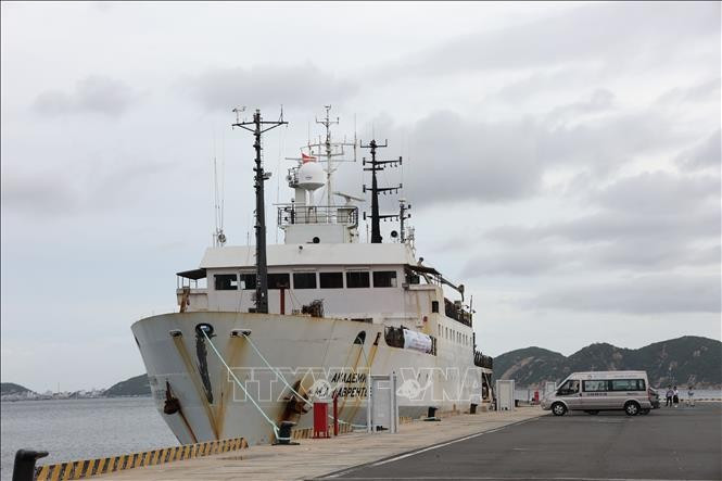 El buque de investigación Akademik Lavrentyev (Foto: VNA)
