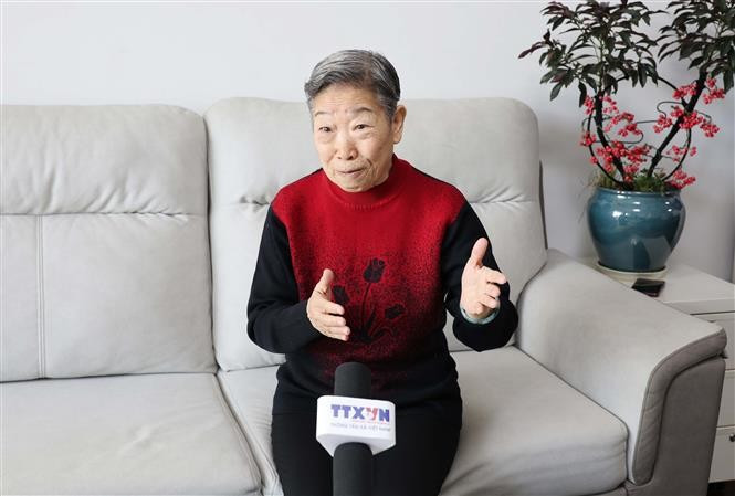 Yu Shuhui, una figura de la amistad bilateral y expersonal médico del Hospital Nan Xishan de China (Foto: VNA)