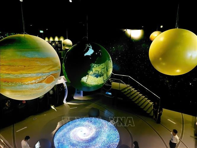 En el Museo de Espacio de Vietnam (Foto: VNA)