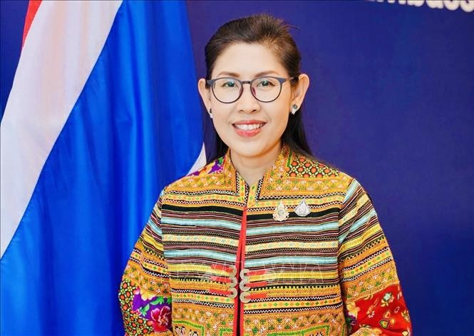 La embajadora de Tailandia en Vietnam, Urawadee Sriphiromya (Foto: VNA)