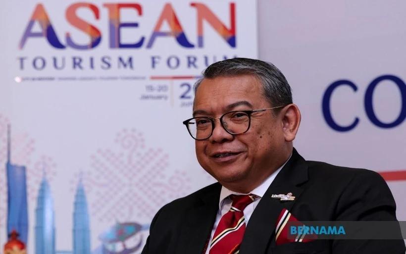 El secretario general del Ministerio de Turismo, Arte y Cultura de Malasia, Datuk Roslan Abdul Rahman (Foto: BERNAMA)