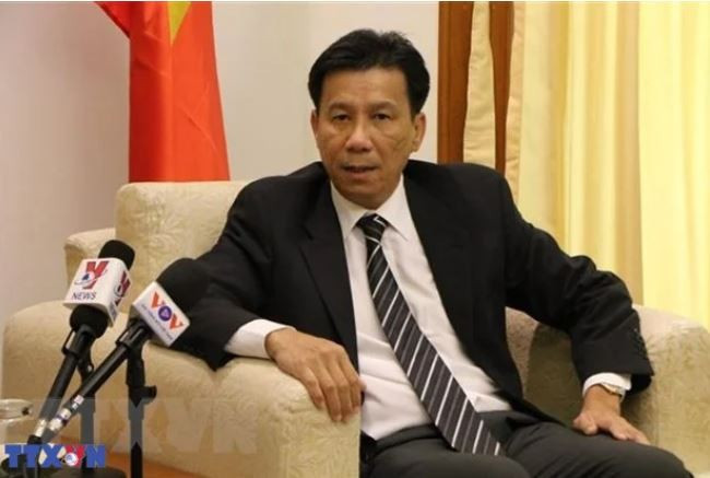 El embajador vietnamita en Indonesia, Ta Van Thong (Foto: VNA)
