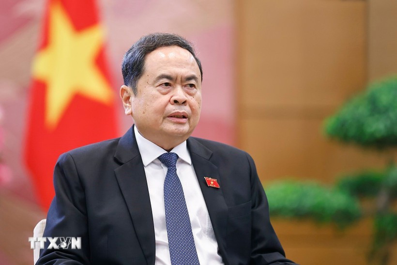 El presidente de la AN, Tran Thanh Man (Foto: VNA)