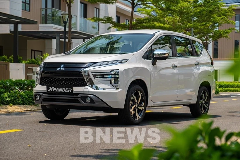 Mitsubishi Xpander subió a la cima del mercado con cuatro mil 13 unidades (Foto: VNA)